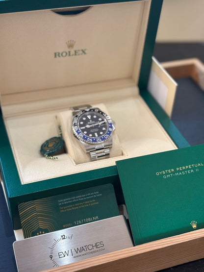 Rolex GMT-Master II 40MM 126710BLNR Oyster 2025
