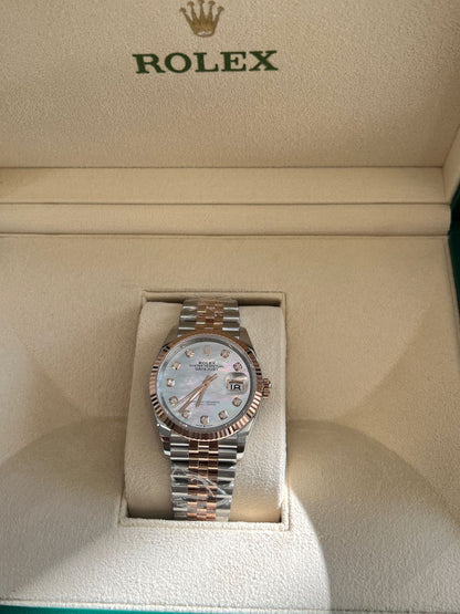 Rolex Datejust 36 126231Ng Weißes Jubiläum 2025