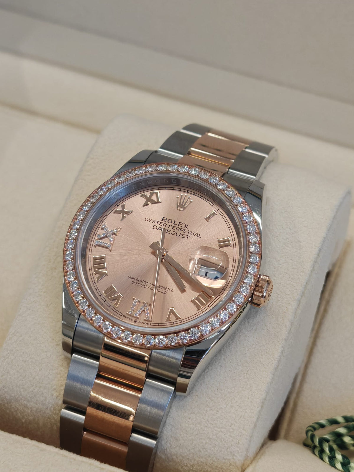 Rolex Datejust 36 126281RBR VIIX Pink Roman Dial Oyster 126281RBR-0016 2025