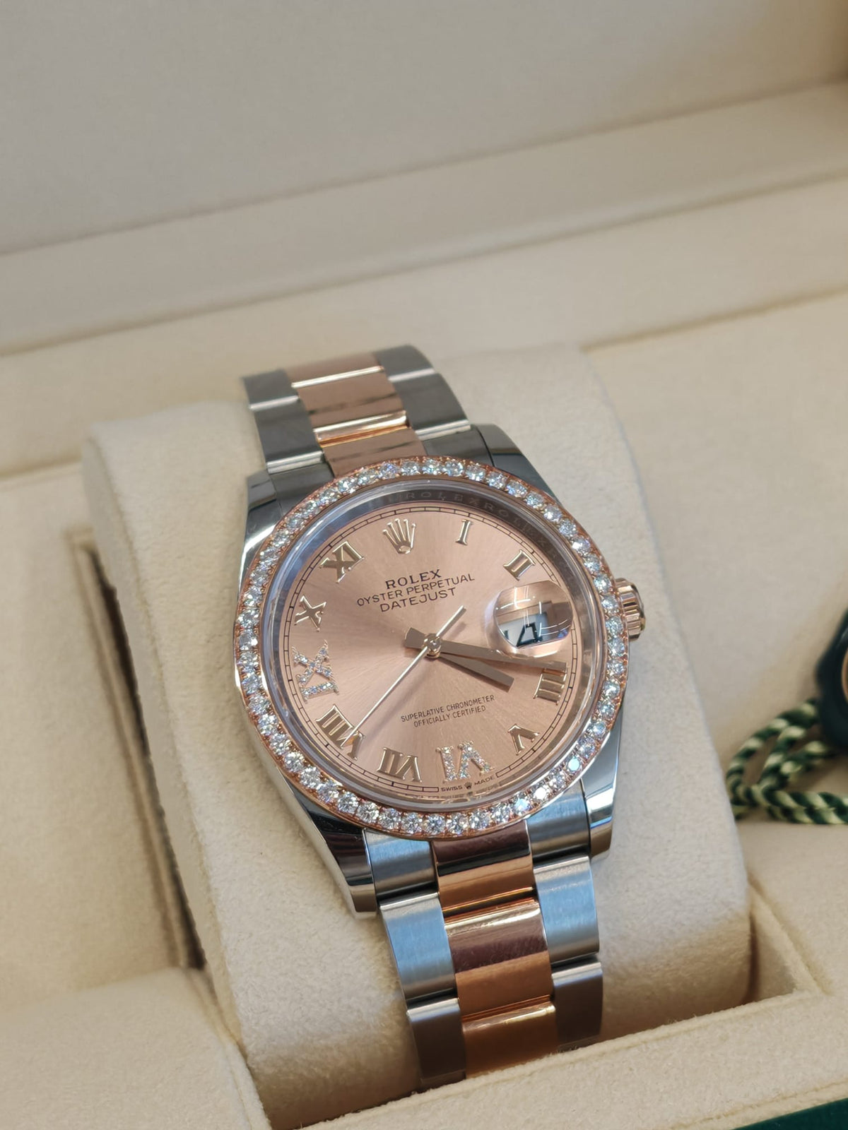 Rolex Datejust 36 126281RBR VIIX Pink Roman Dial Oyster 126281RBR-0016 2025