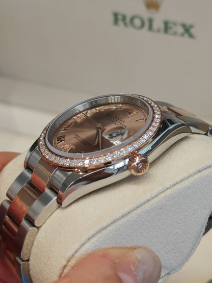 Rolex Datejust 36 126281RBR VIIX Pink Roman Dial Oyster 126281RBR-0016 2026