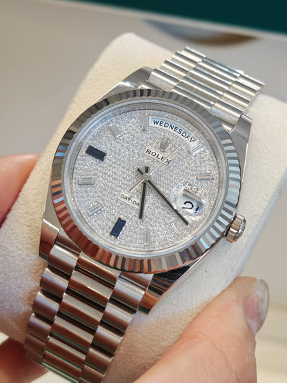 Rolex Day-Date 40 228239 Pave 2025