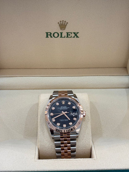 Rolex Datejust 36 126231G Schwarzes Jubiläum 2025
