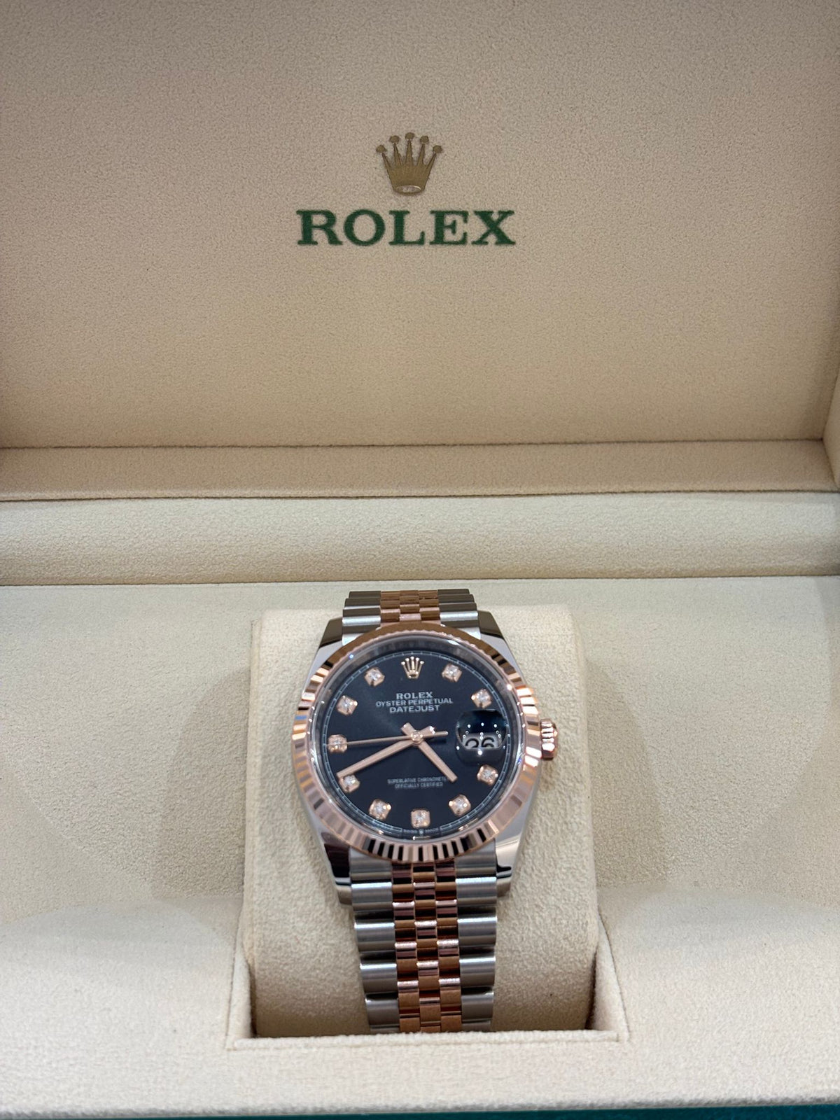Rolex Datejust 36 126231G Black Jubilee 2025