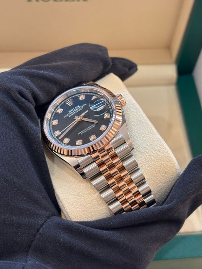 Rolex Datejust 36 126231G Schwarzes Jubiläum 2025