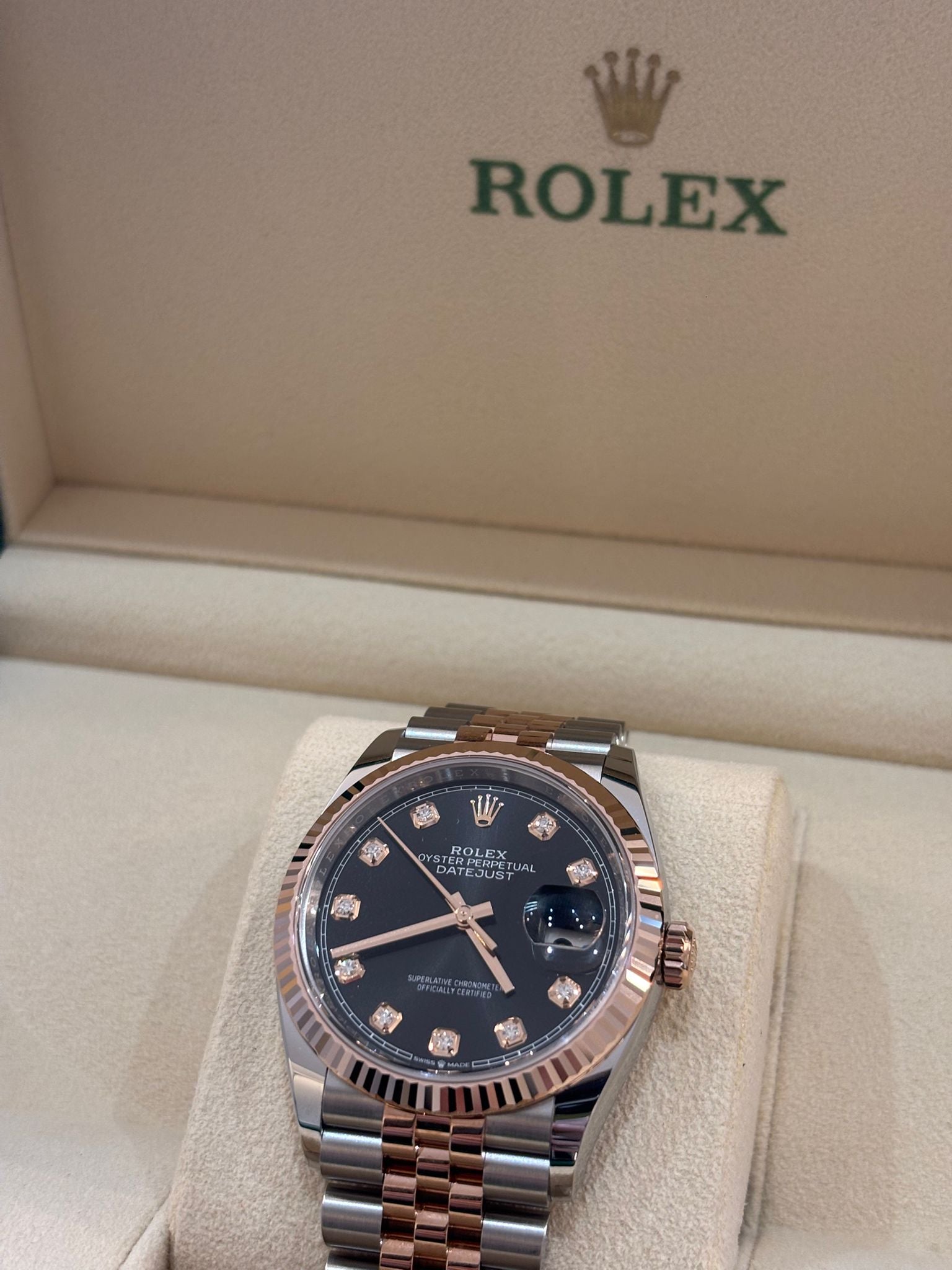 Rolex Datejust 36 126231G Schwarzes Jubiläum 2025