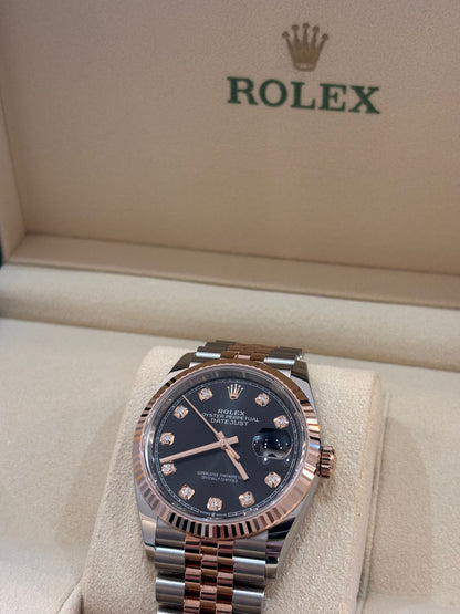 Rolex Datejust 36 126231G Schwarzes Jubiläum 2025