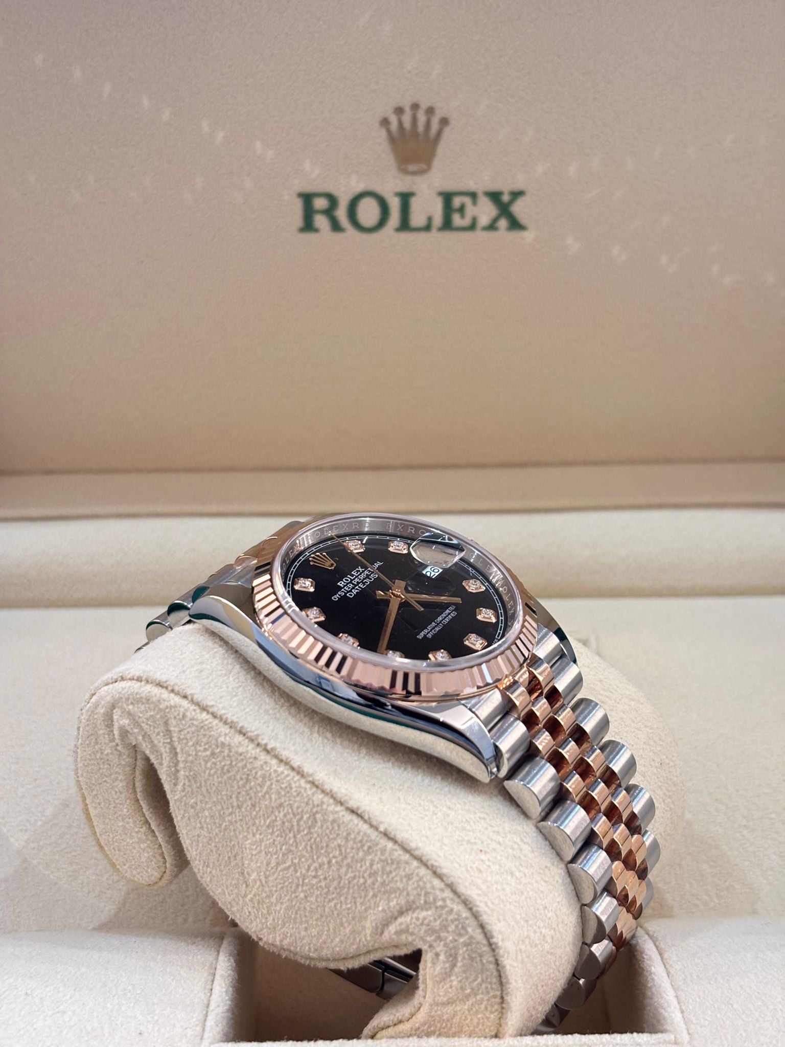 Rolex Datejust 36 126231G Schwarzes Jubiläum 2025