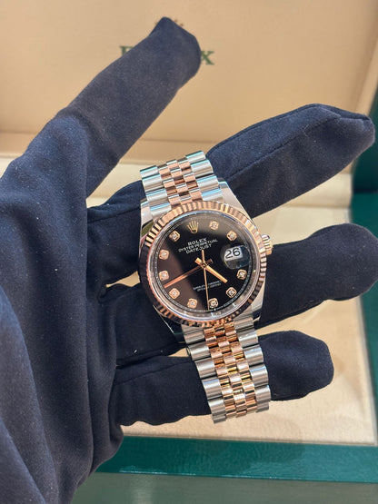 Rolex Datejust 36 126231G Schwarzes Jubiläum 2025