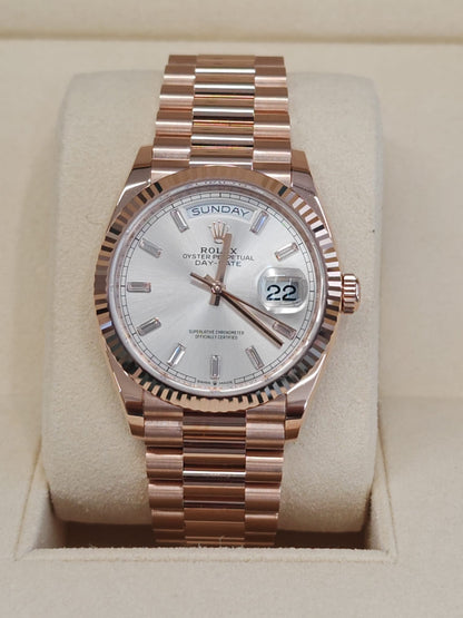 Rolex Day-Date 36 128235A SILVER