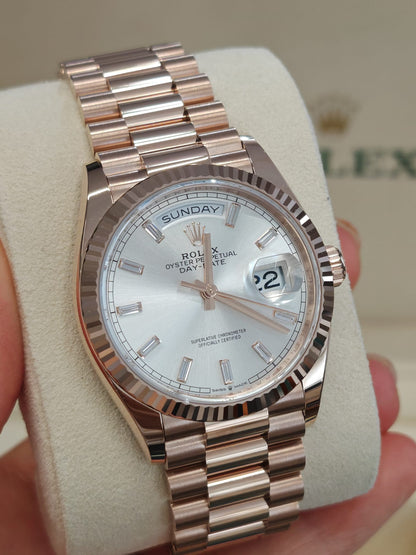 Rolex Day-Date 36 128235A SILVER