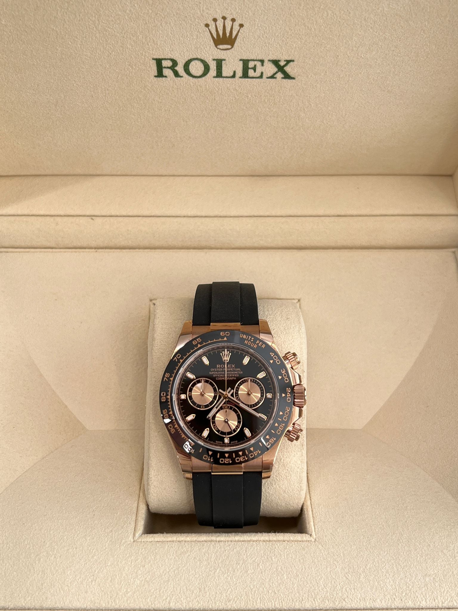 Rolex Cosmograph Daytona 116515LN Schwarz 2020
