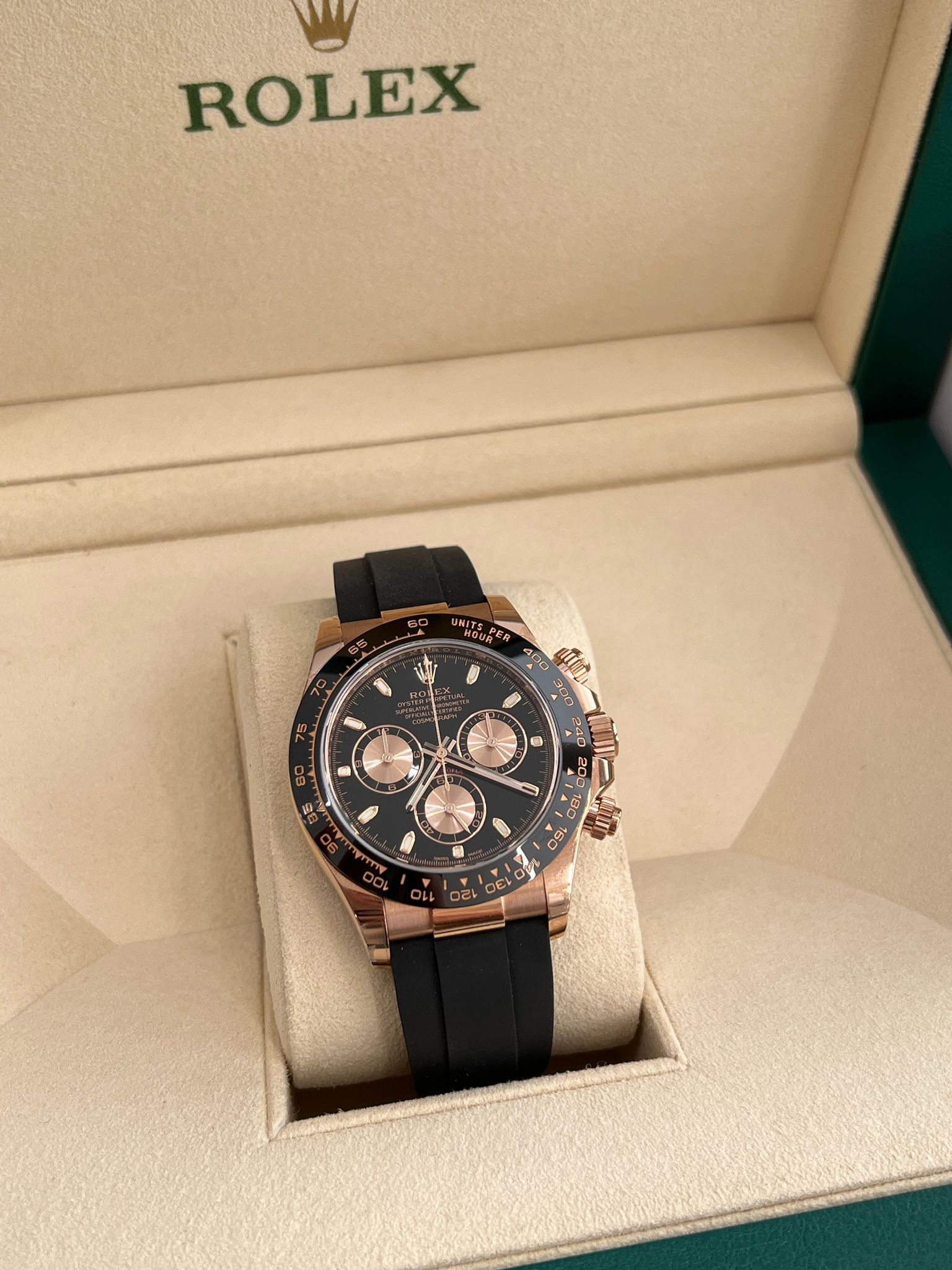 Rolex Cosmograph Daytona 116515LN Schwarz 2020