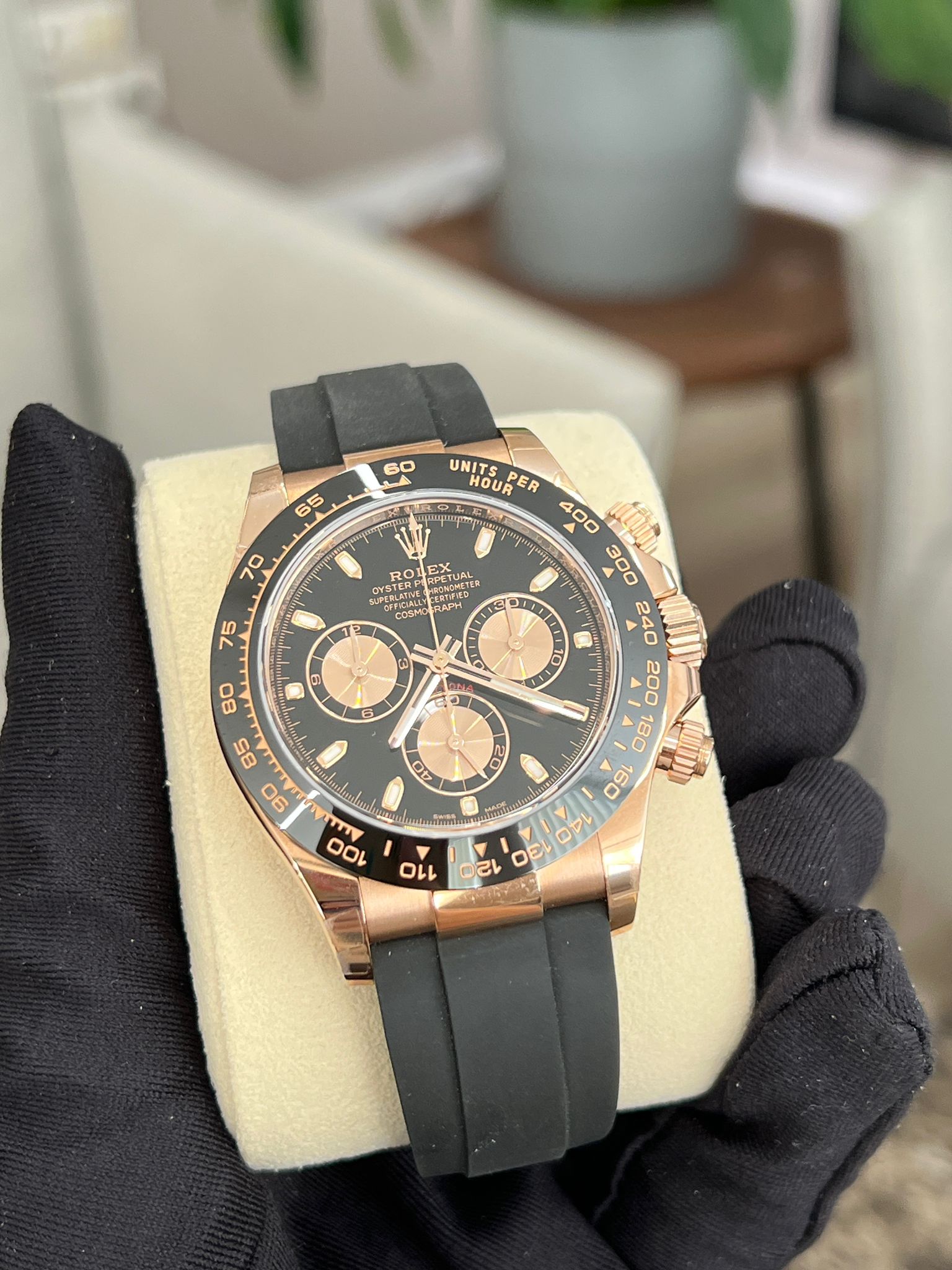 Rolex Cosmograph Daytona 116515LN Schwarz 2020