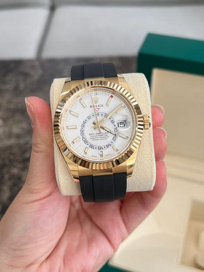 ROLEX Sky-Dweller 326238 WHITE
