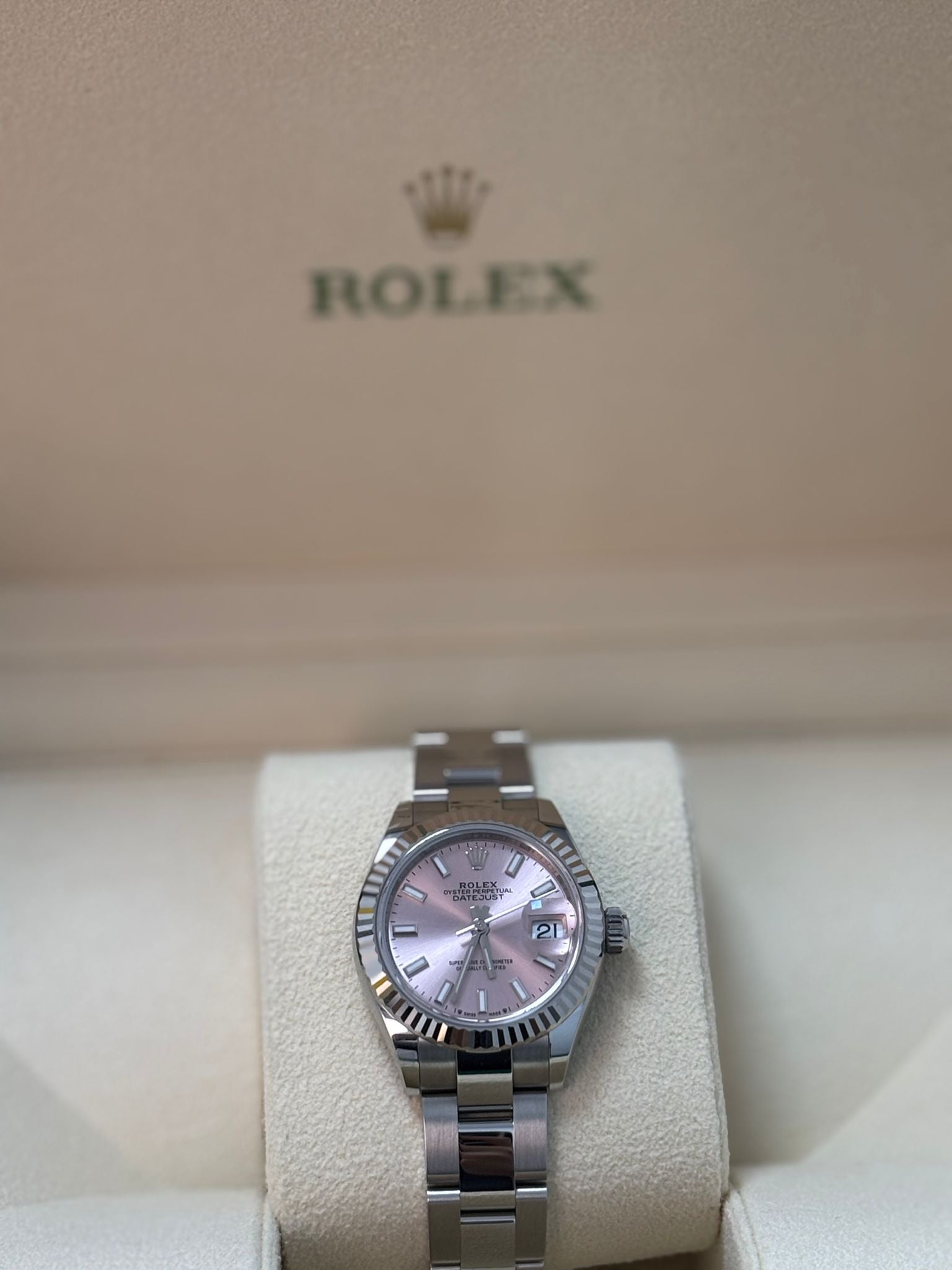 Rolex Lady-Datejust 279174 Pink Index Oyster 2024