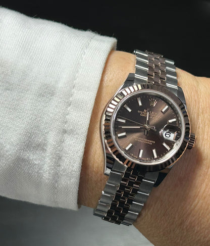 Rolex Lady-Datejust 279171 Choc Index Jubilee 2025