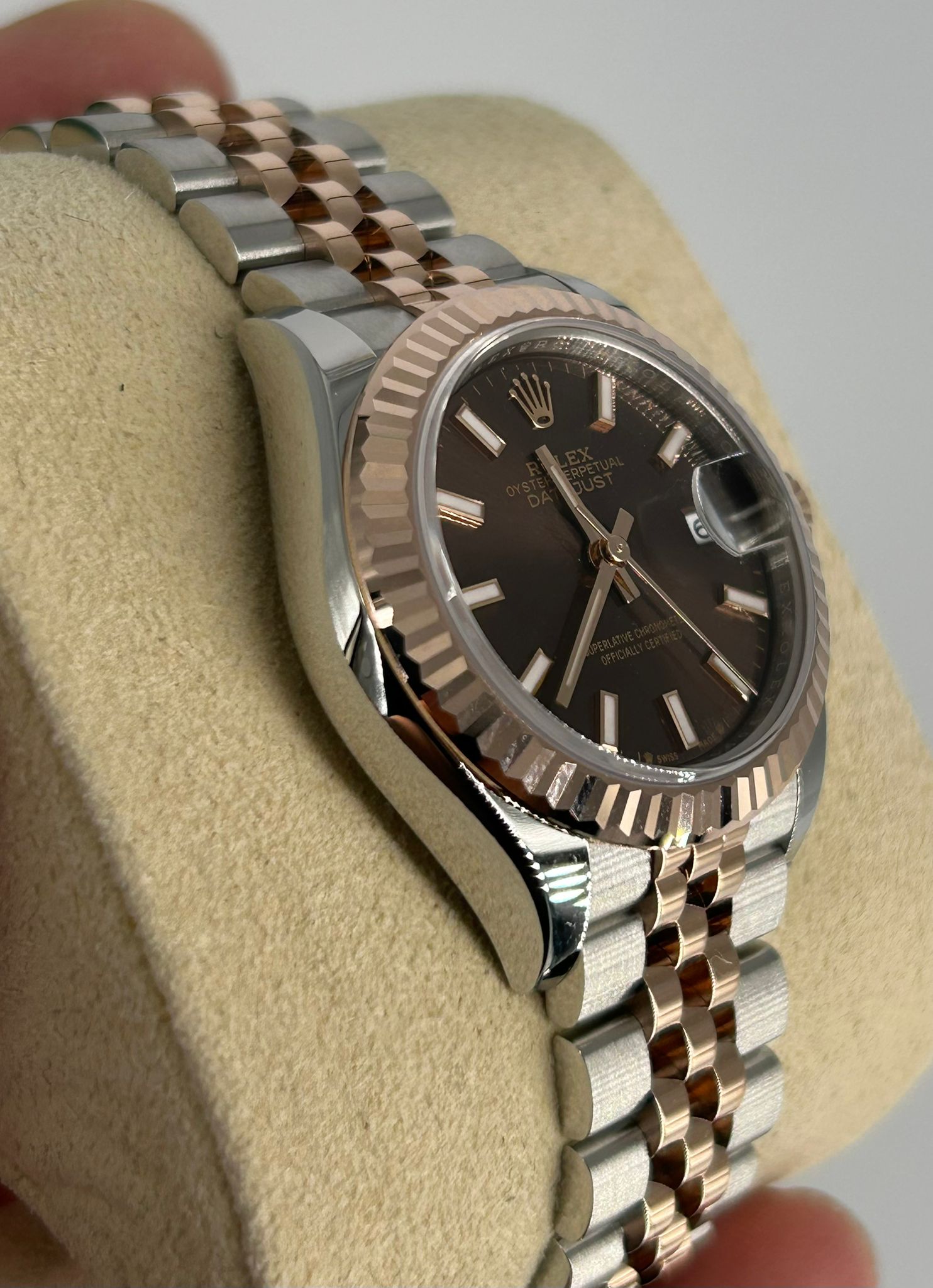 Rolex Lady-Datejust 279171 Choc Index Jubilee 2025