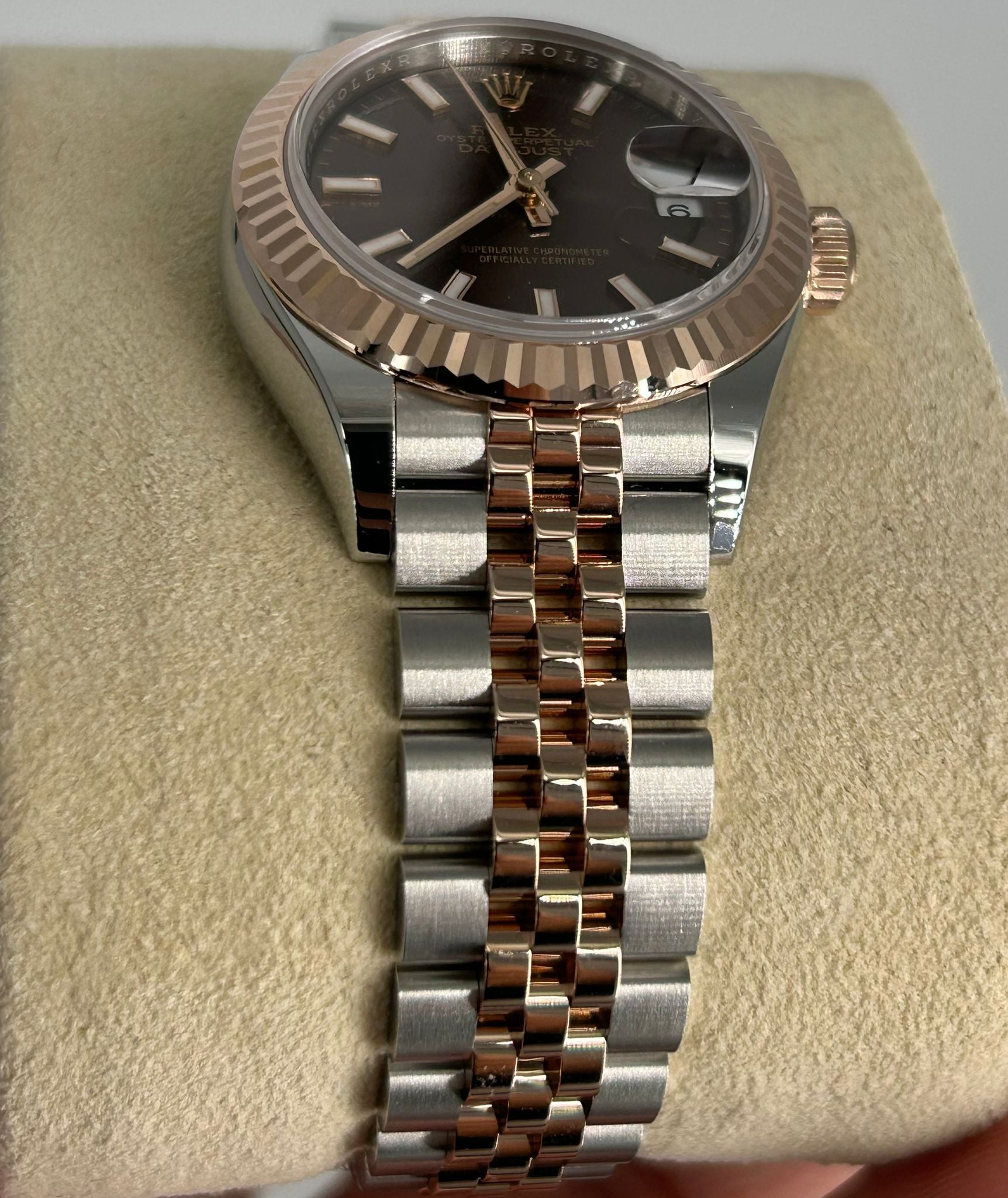 Rolex Lady-Datejust 279171 Choc Index Jubilee 2025