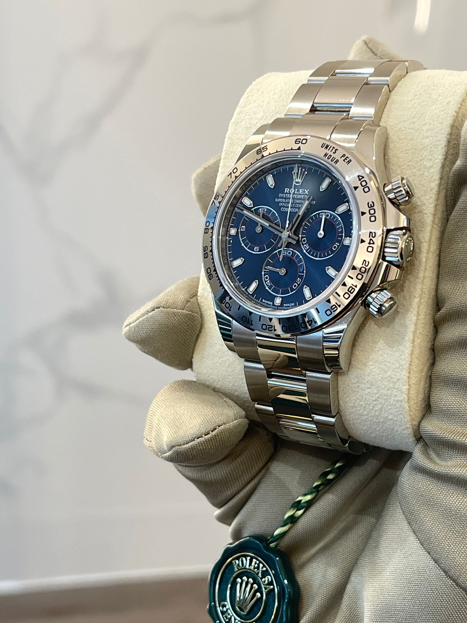 Rolex Cosmograph Daytona 116509 Blau 2022