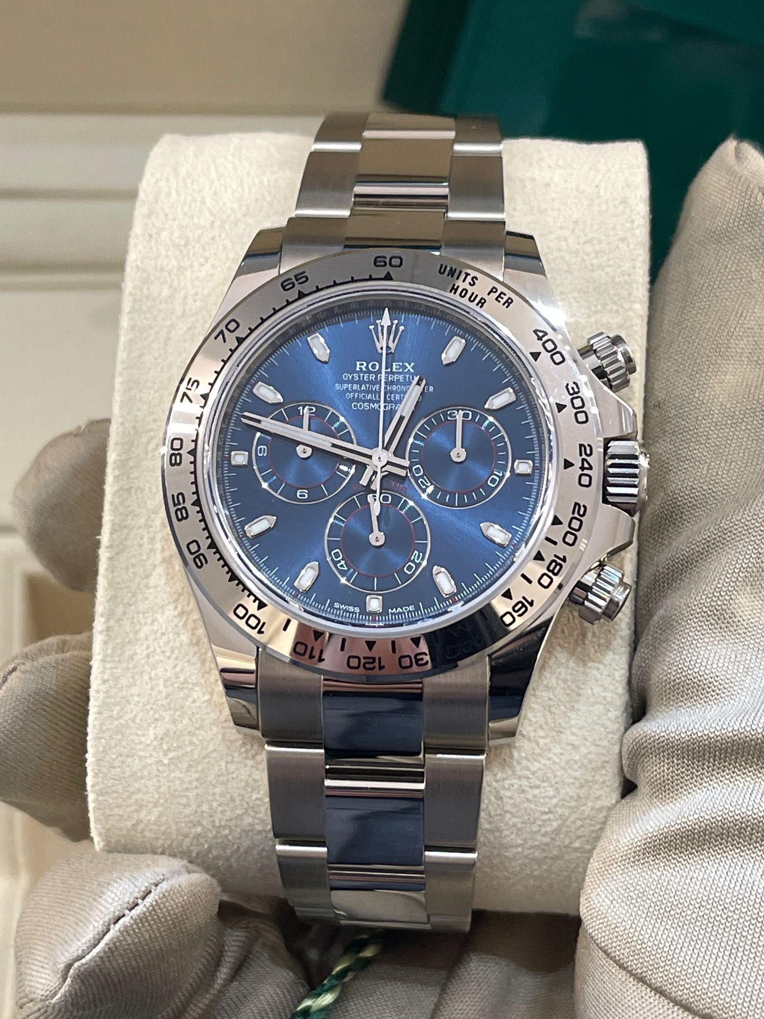 Rolex Cosmograph Daytona 116509 Blau 2022