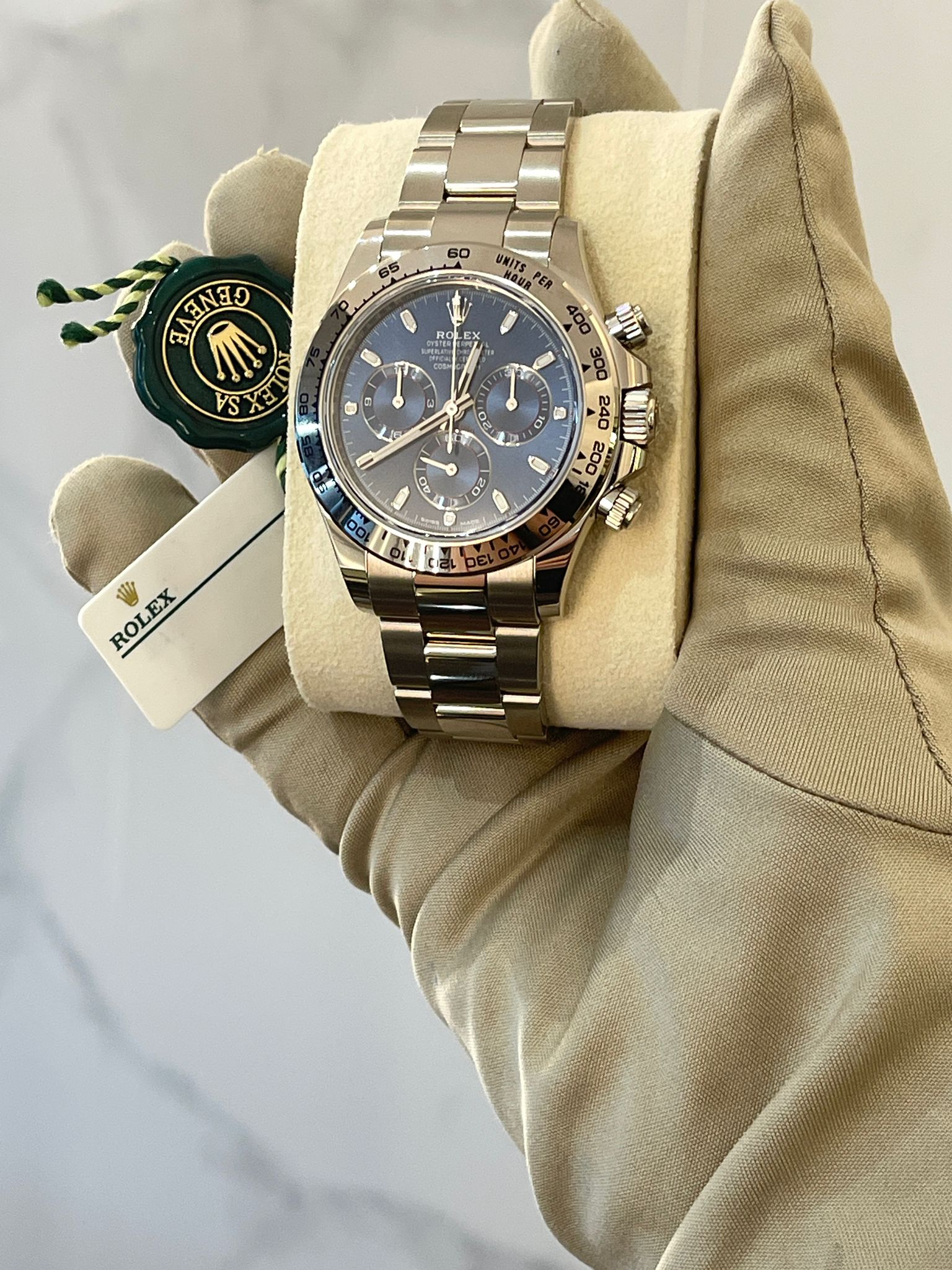Rolex Cosmograph Daytona 116509 Blau 2022