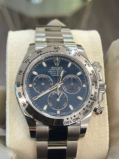 Rolex Cosmograph Daytona 116509 Blau 2022