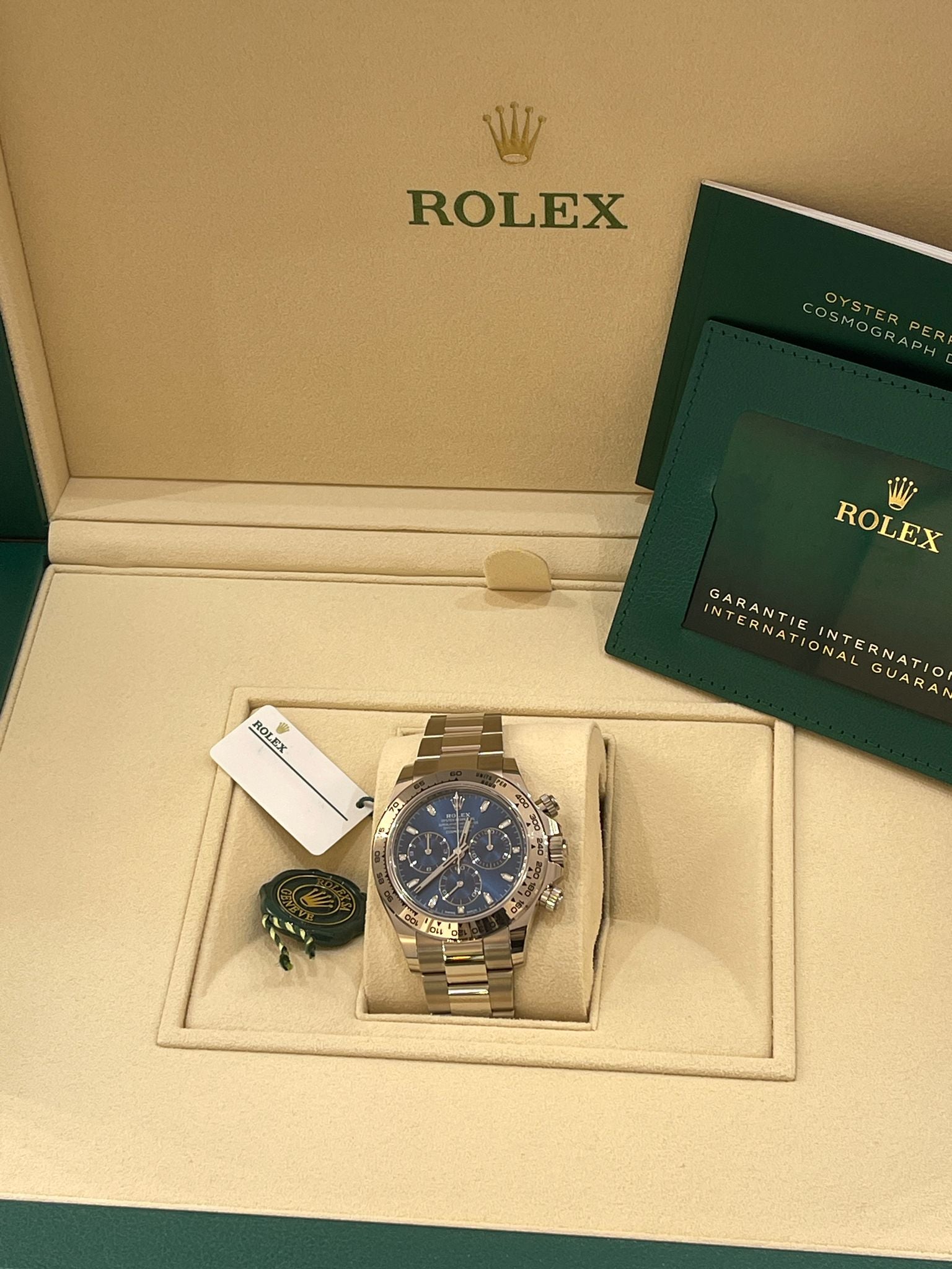 Rolex Cosmograph Daytona 116509 Blau 2022
