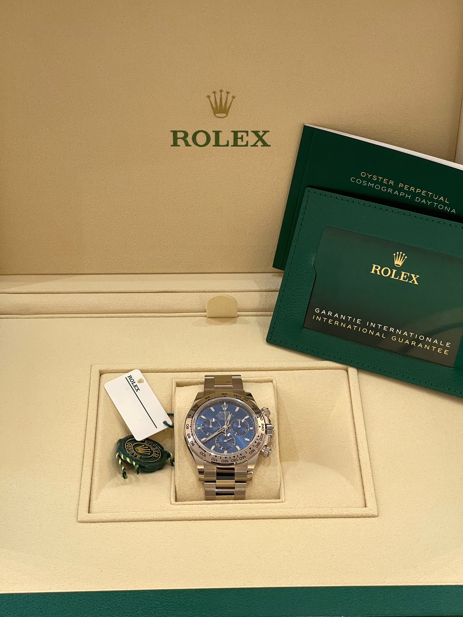 Rolex Cosmograph Daytona 116509 Blau 2022
