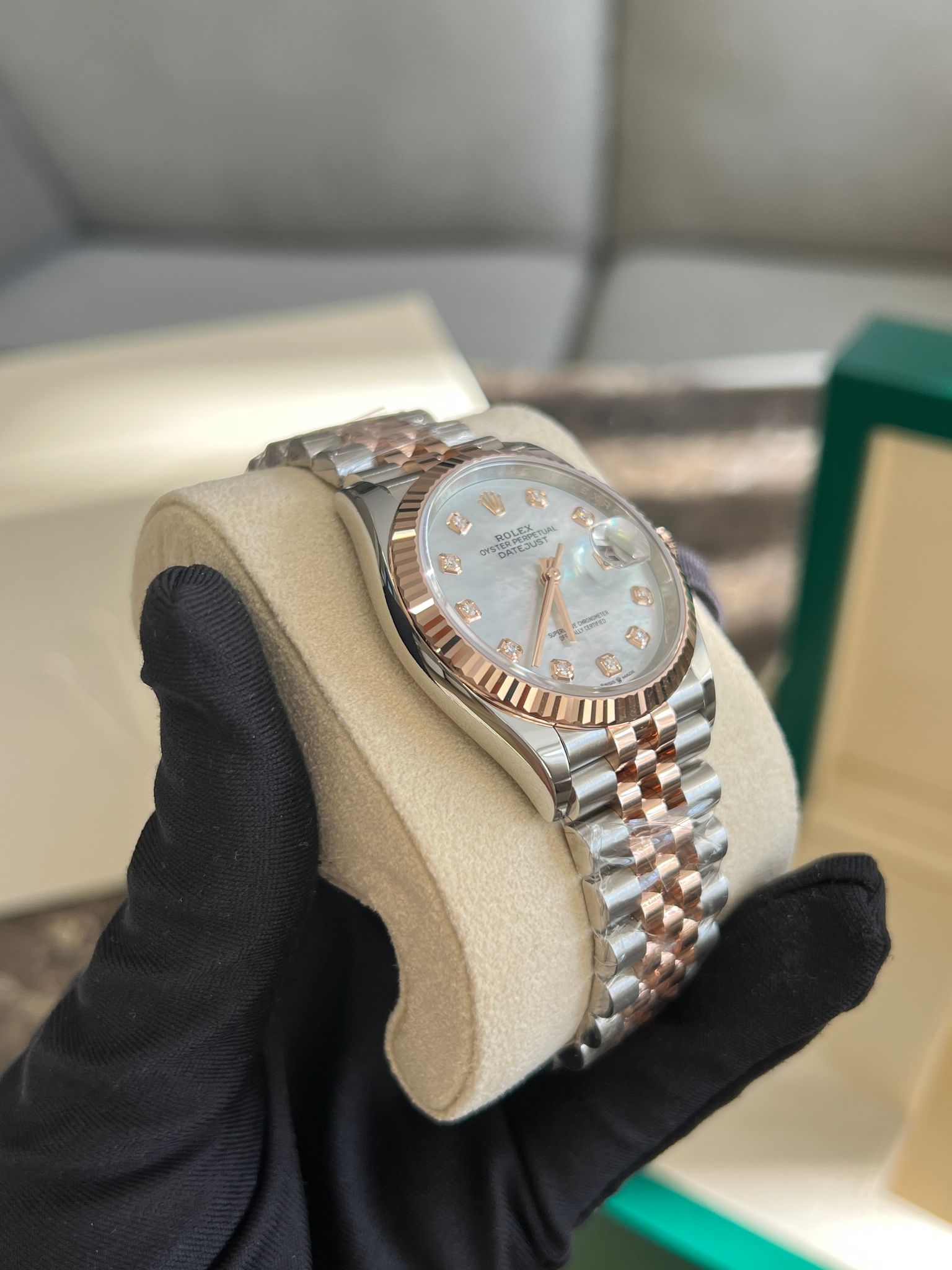 Rolex Datejust 36 126231NG White Jubilee 2025