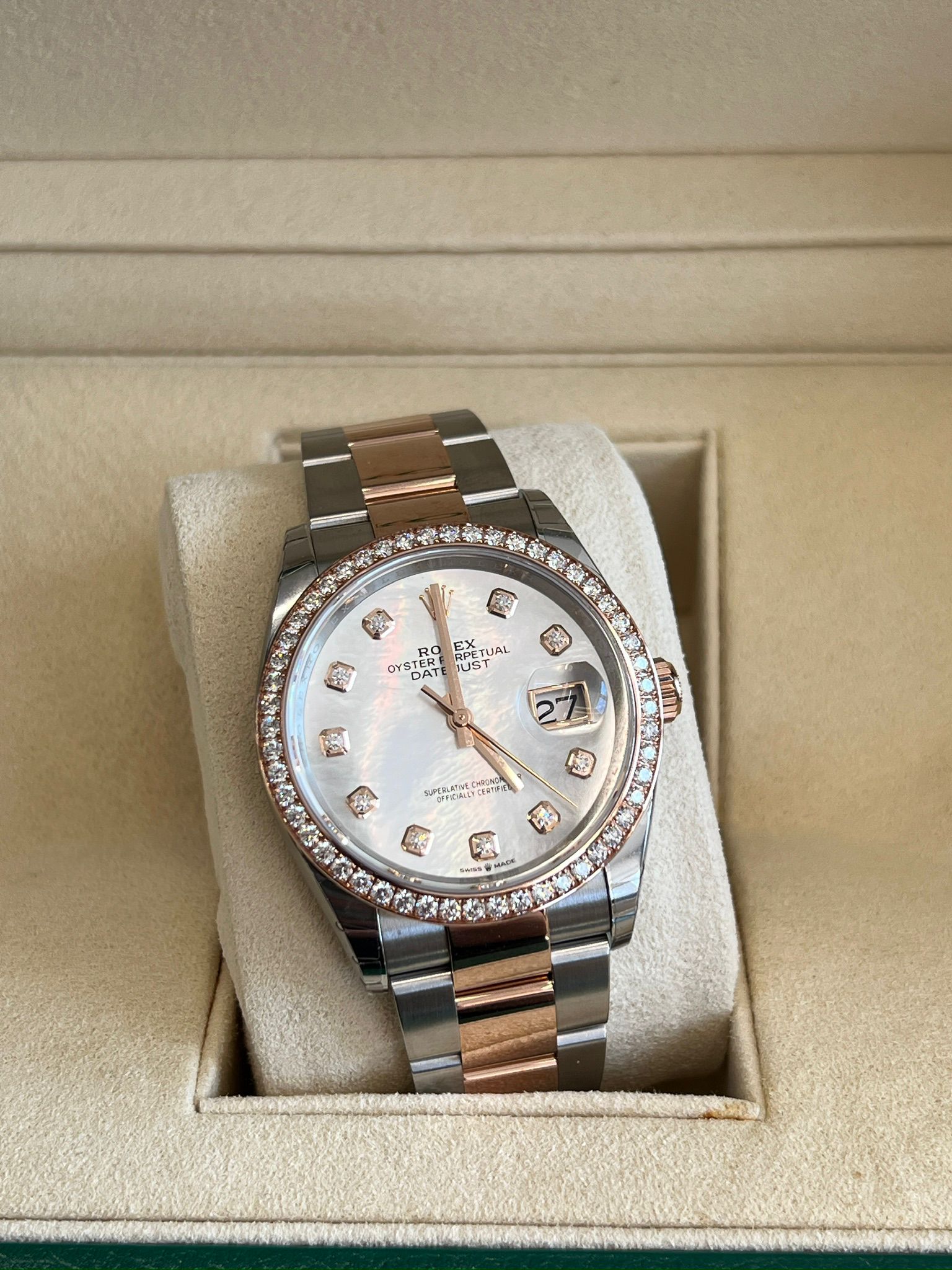 Rolex Datejust 36 126281RBR Ng White Oyster 2025