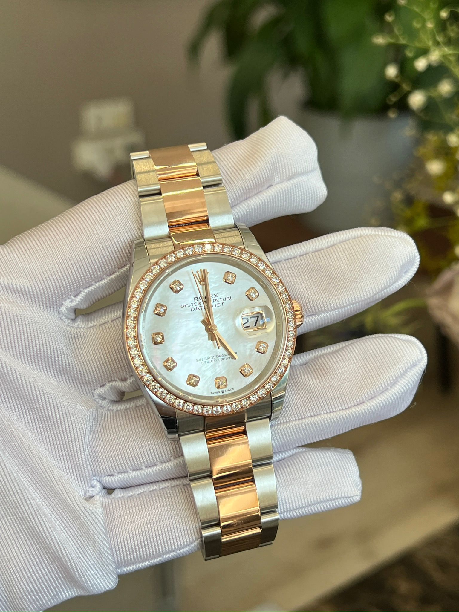 Rolex Datejust 36 126281RBR Ng White Oyster 2025