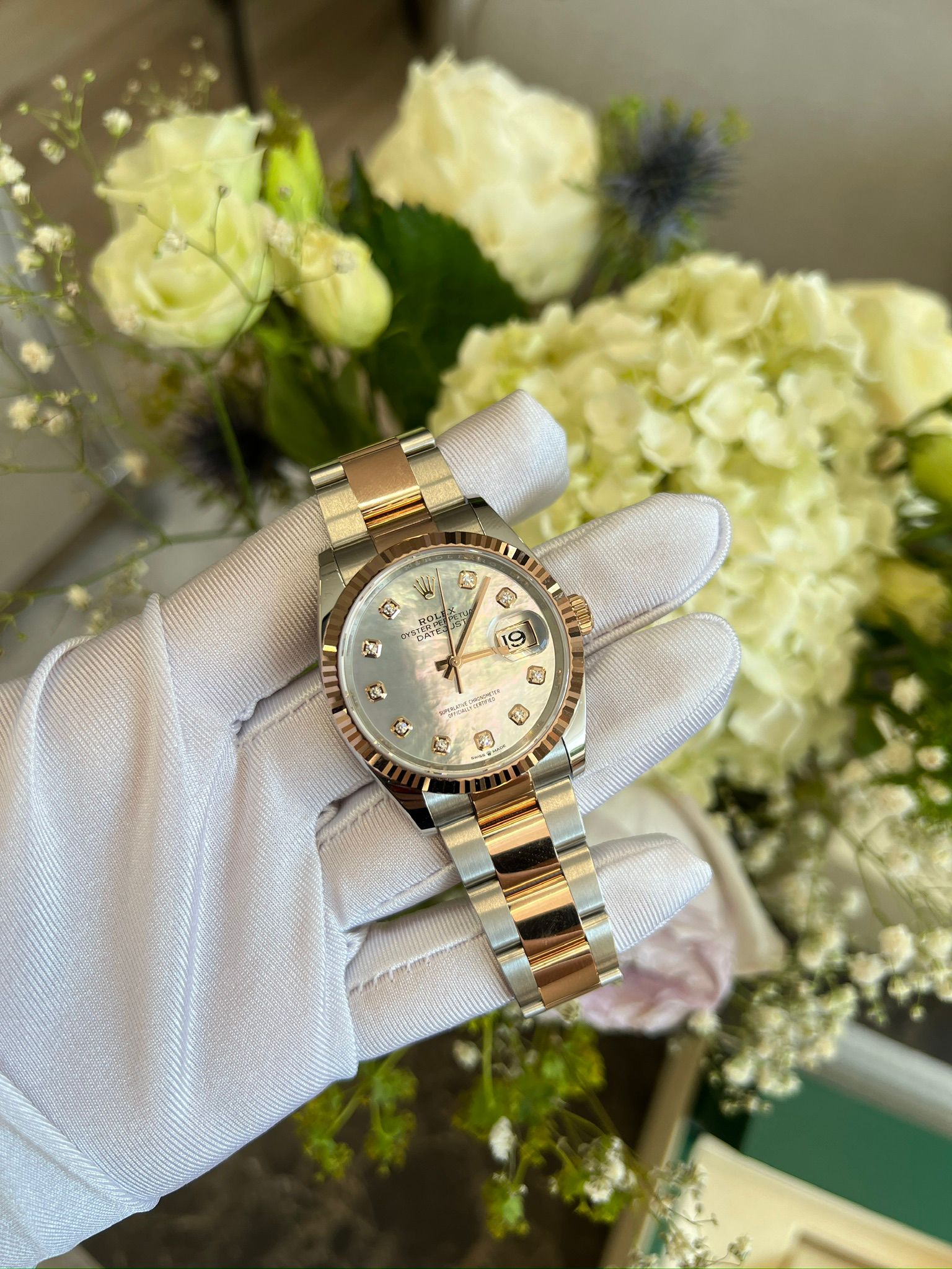 Rolex Datejust 36 126231Ng Weiße Auster 2025