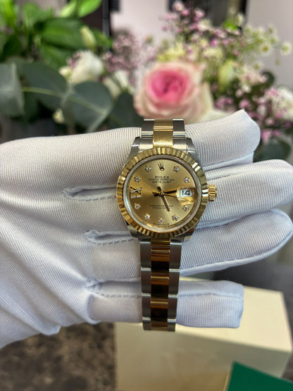 Rolex Lady-Datejust 279173G Champ Star Oyster 2025