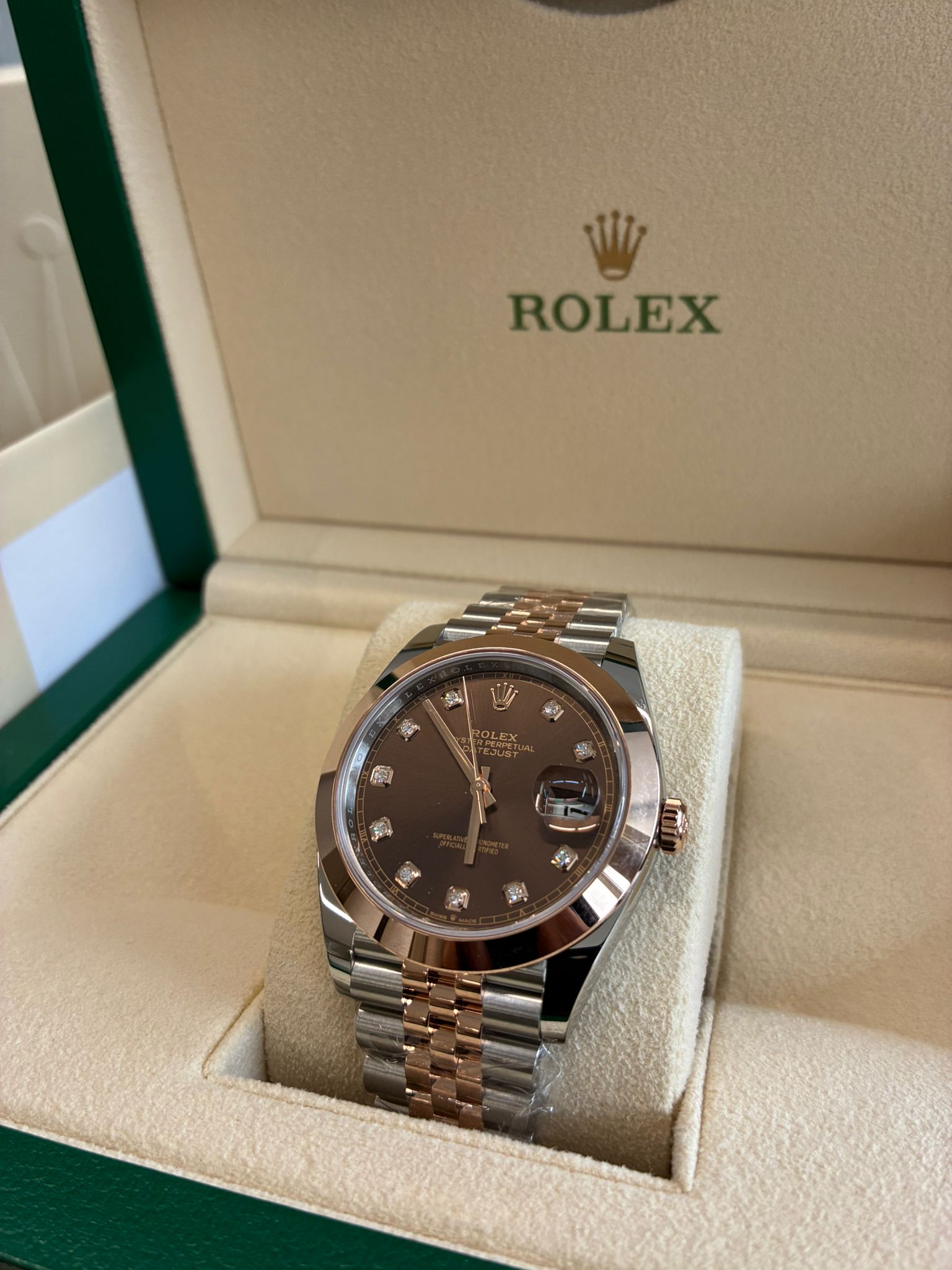 Rolex Datejust 41 126301G Choc Jubilee 2025