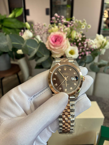 Rolex Datejust 41 126301G Choc Jubilee 2025