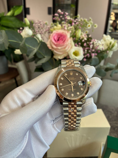 Rolex Datejust 41 126301G Choc Jubilee 2025