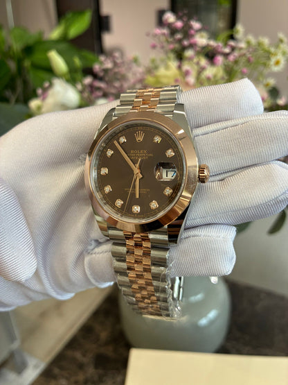 Rolex Datejust 41 126301G Choc Jubilee 2025