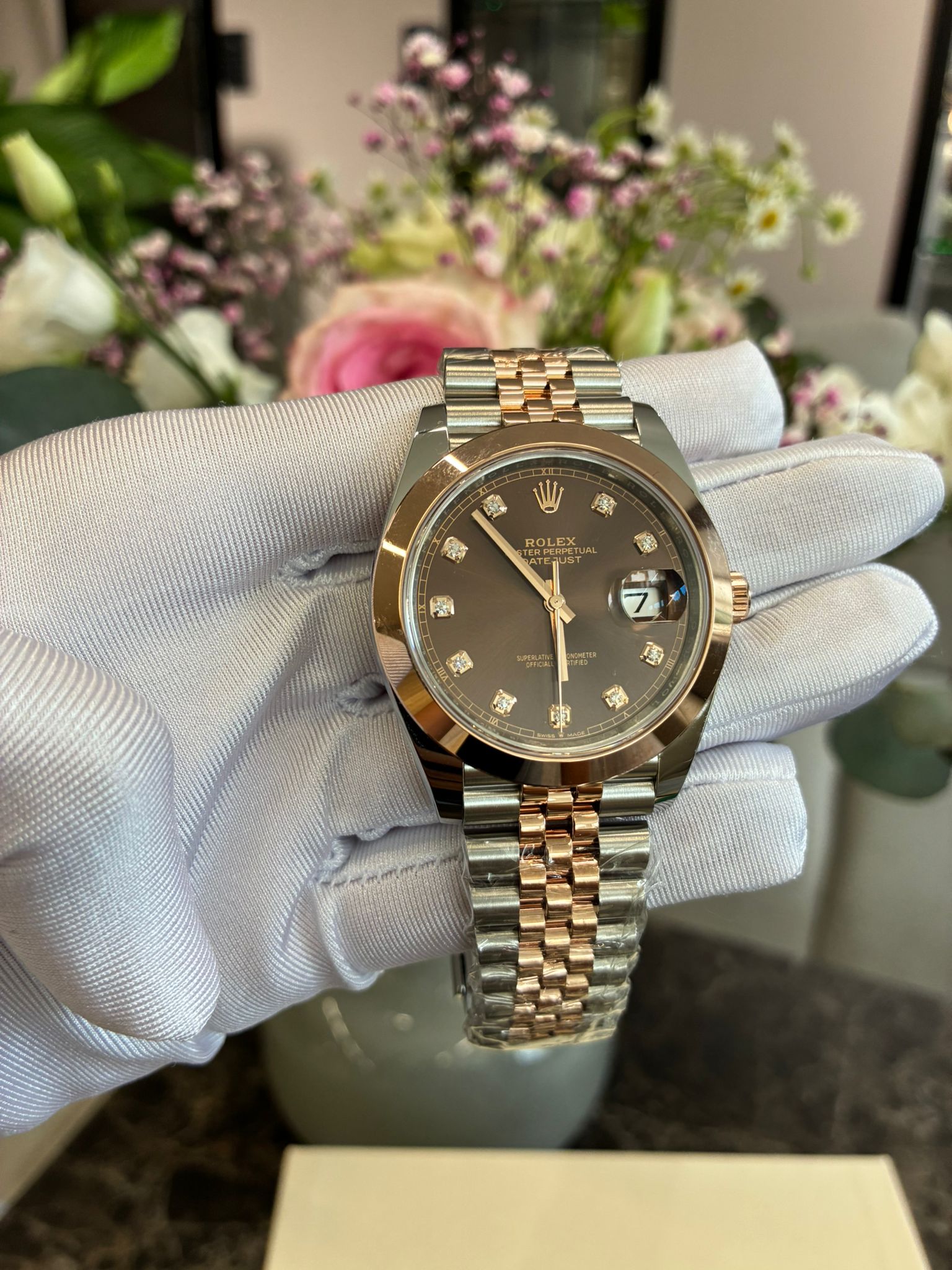 Rolex Datejust 41 126301G Choc Jubilee 2025