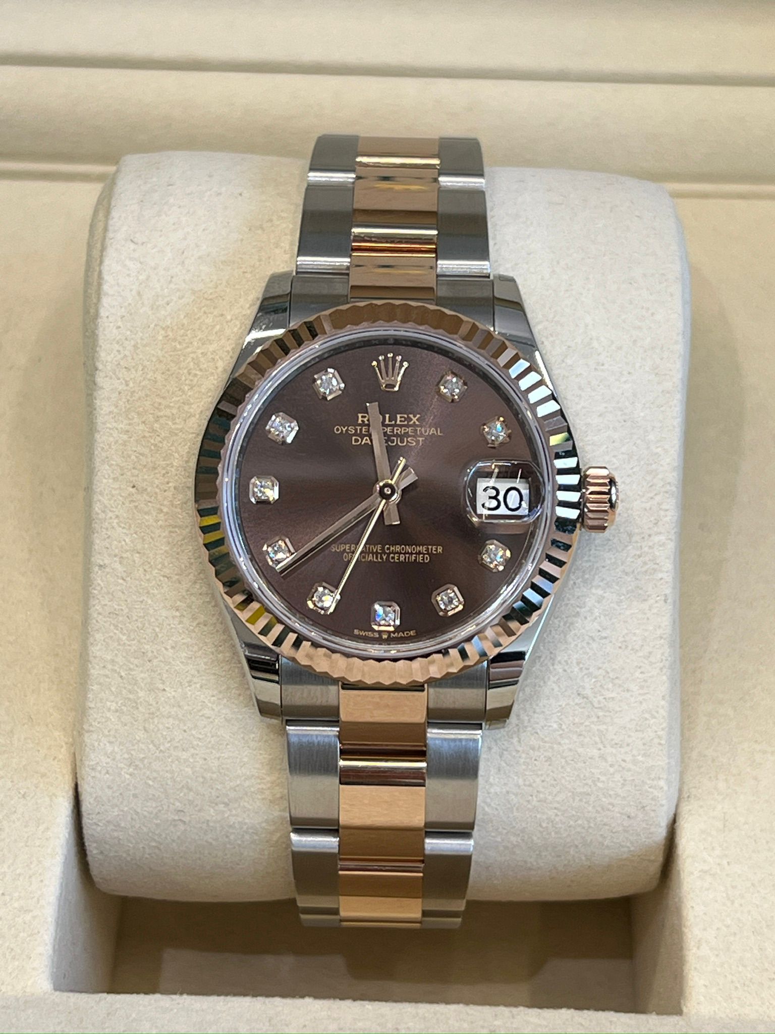 Rolex Datejust 31 278271 CHOCO DIAMONDS OYS