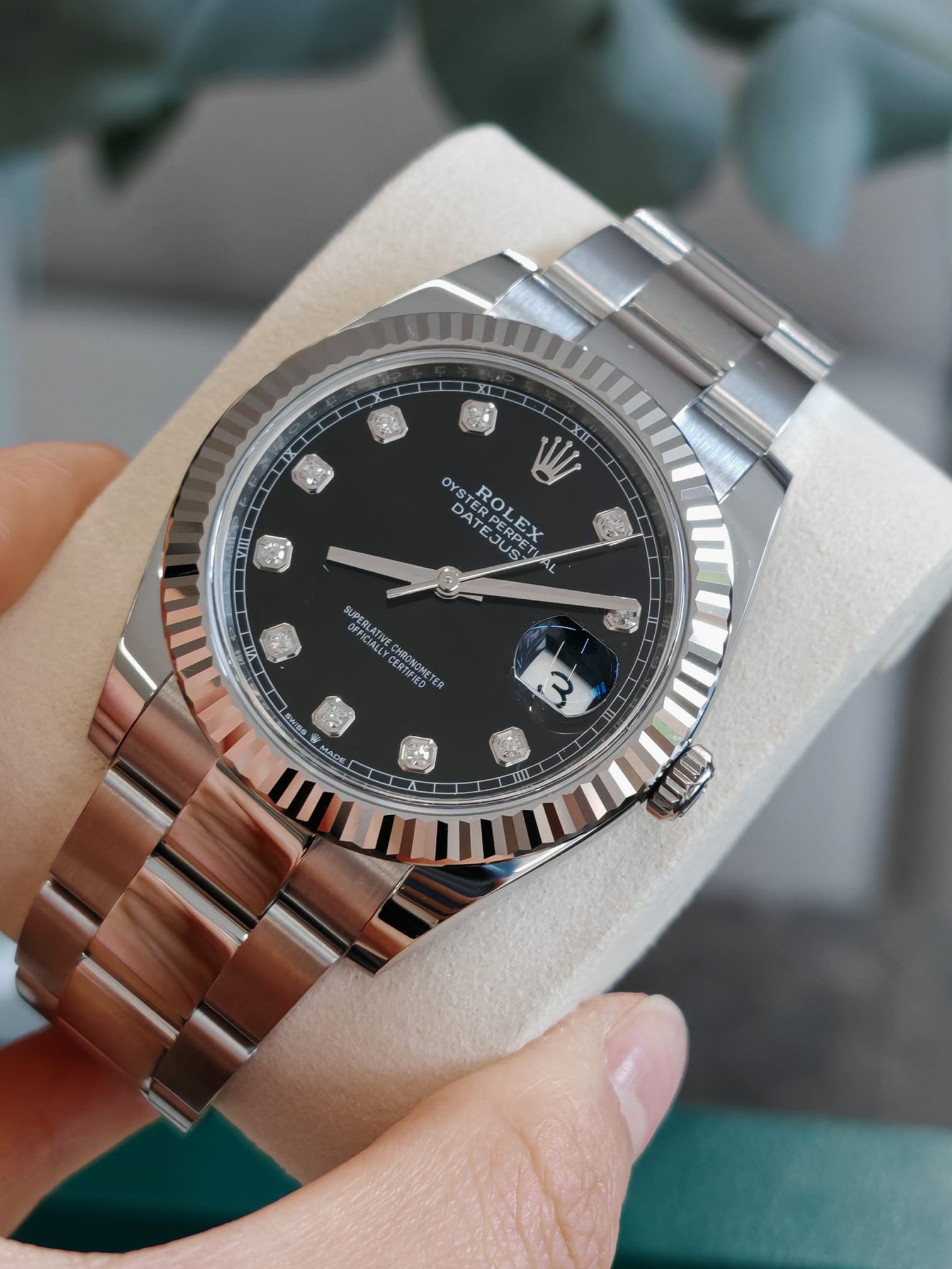 ROLEX Datejust 41  126334G BLACK OYS