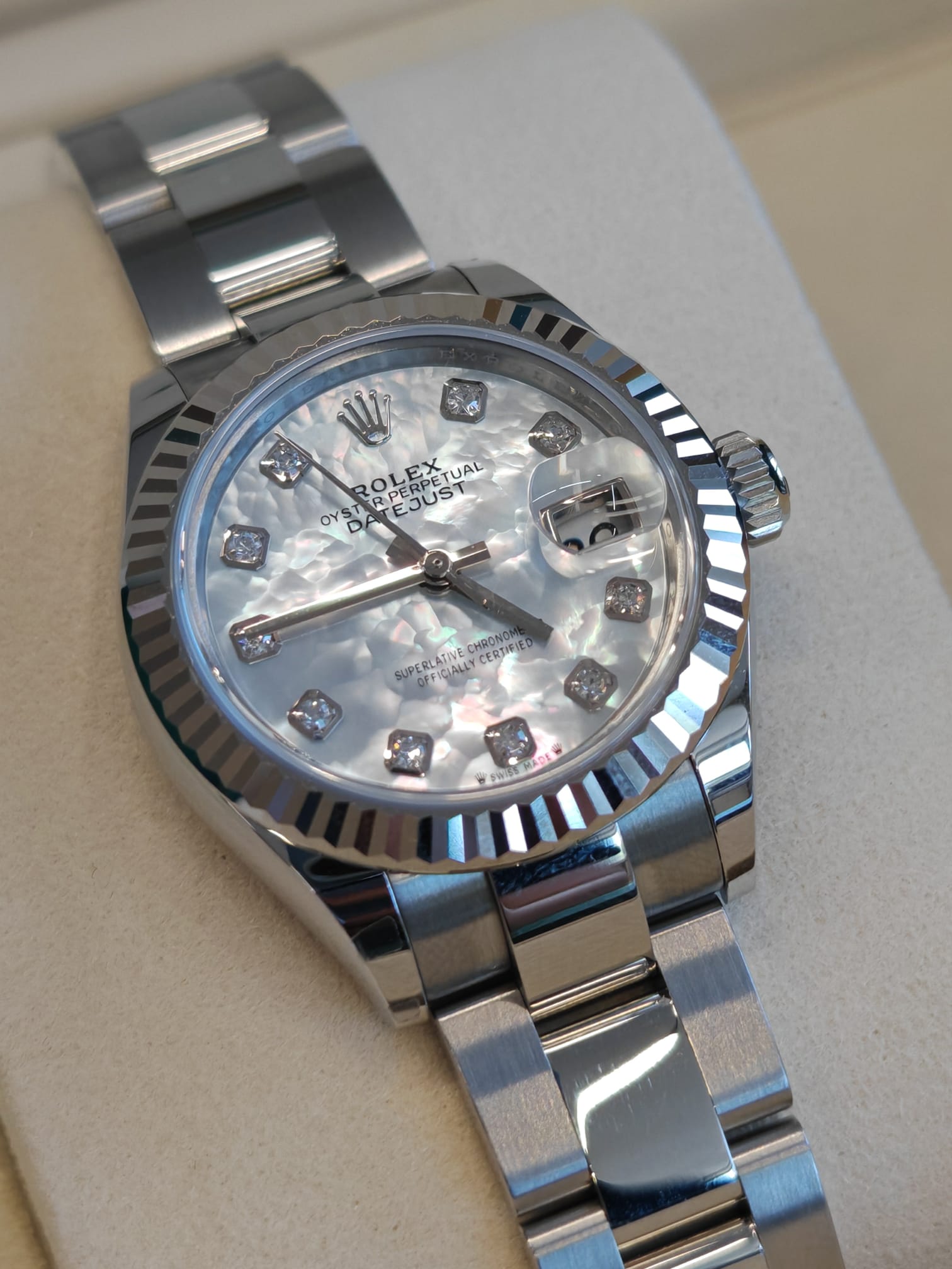 Rolex Lady-Datejust 279174Ng Weiße Oyster 2025
