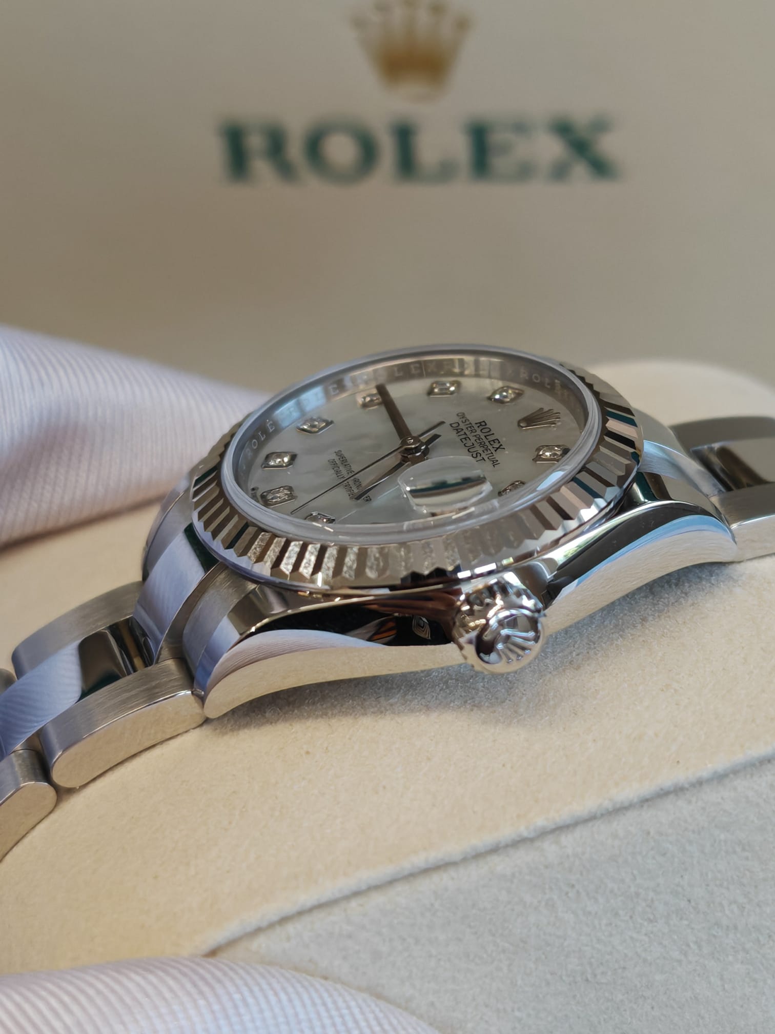 Rolex Lady-Datejust 279174Ng Weiße Oyster 2025