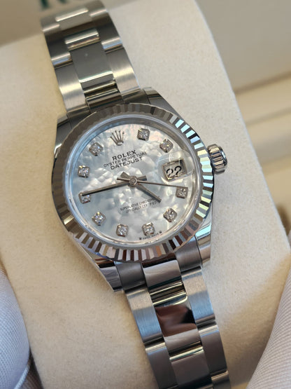 Rolex Lady-Datejust 279174Ng Weiße Oyster 2025