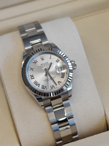 Rolex Lady-Datejust 279174 Silber Roman Oyster 2025