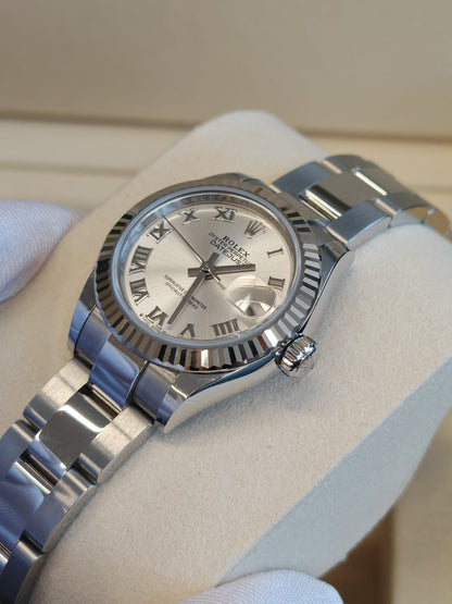 Rolex Lady-Datejust 279174 Silber Roman Oyster 2025