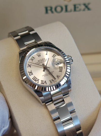 Rolex Lady-Datejust 279174 Silber Roman Oyster 2025