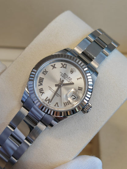 Rolex Lady-Datejust 279174 Silber Roman Oyster 2025