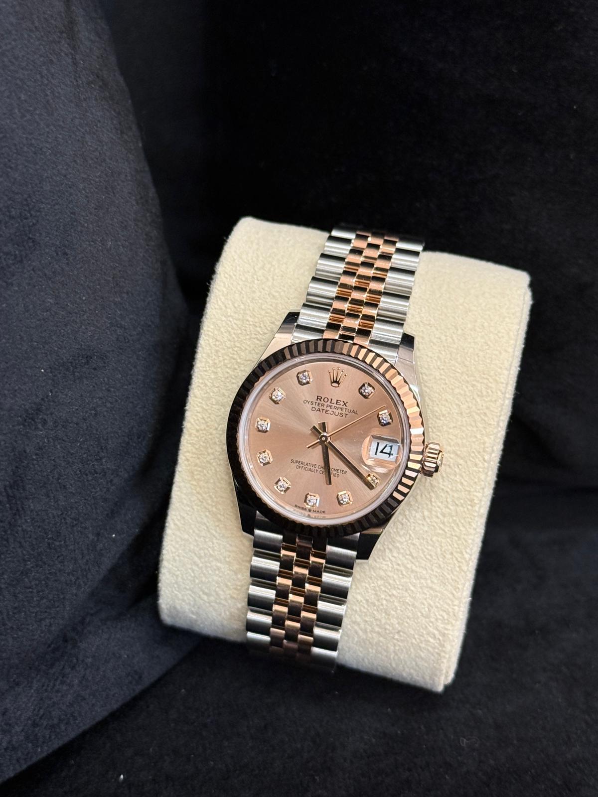 Rolex Datejust 31 278271G Rose Jubilee 2025