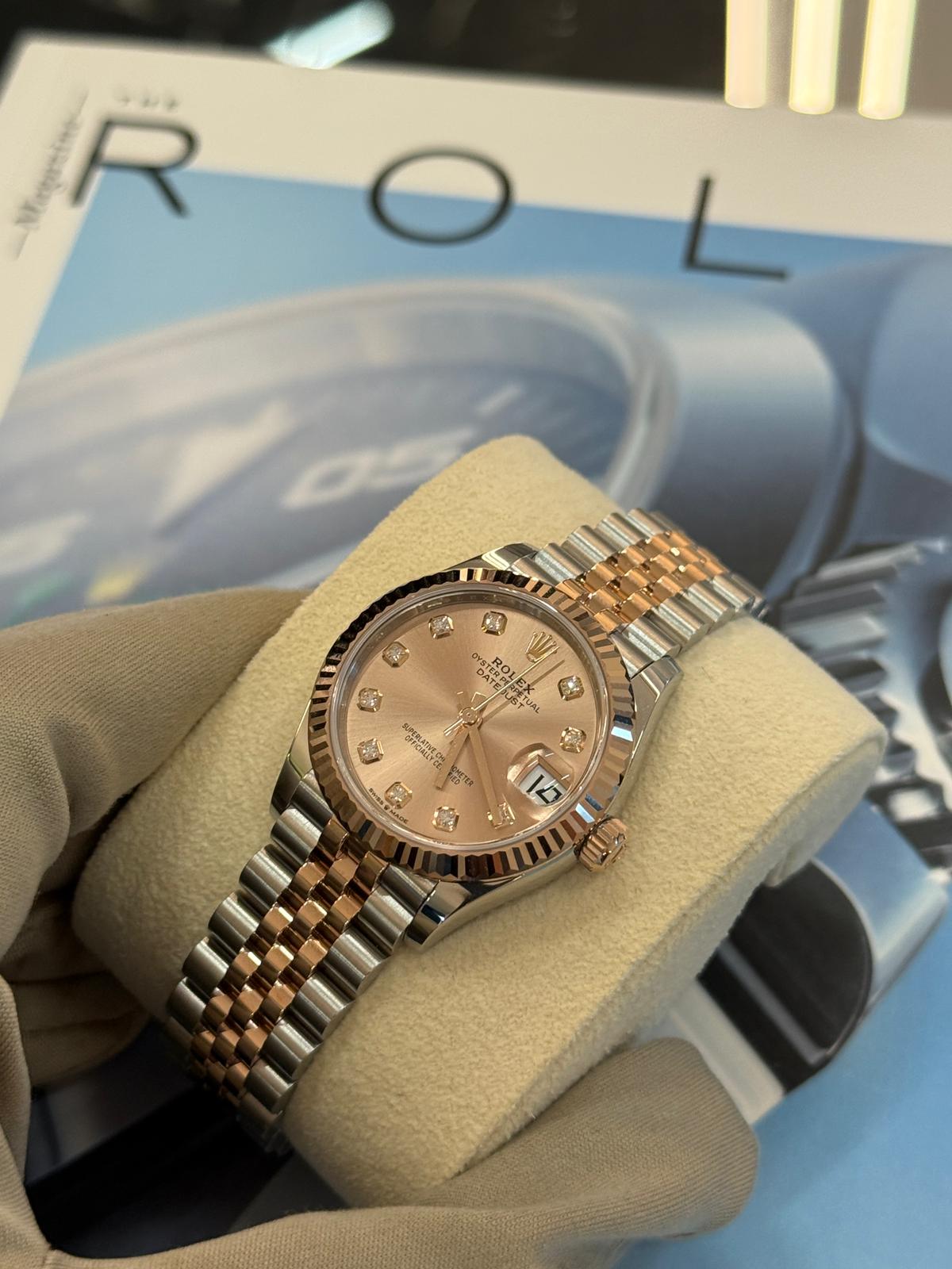 Rolex Datejust 31 278271G Rose Jubilee 2025